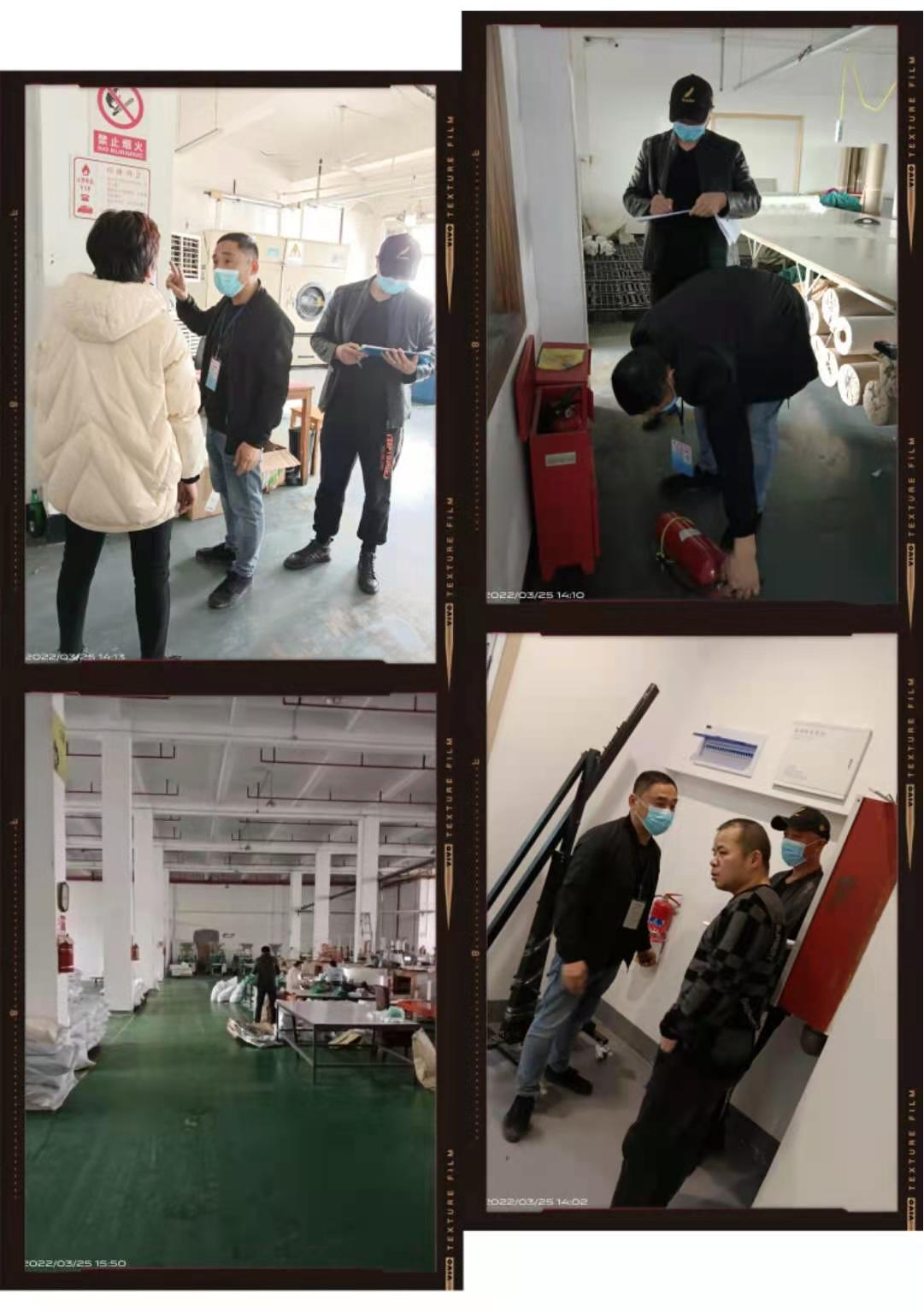 按期开展消防检查，，，，，，牢筑企业清静防地